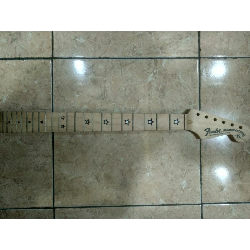 NECK GITAR FENDER STRATOCASTER CUSTOM HQ MAPLE ONEPIECE