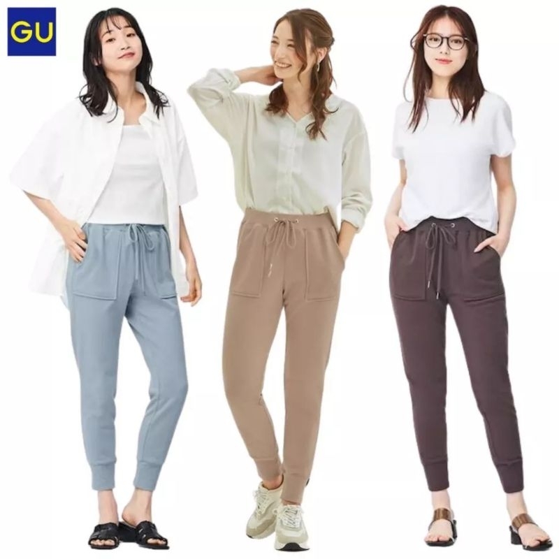 Celana jogger wanita dewasa by GU Uniqlo original termurah