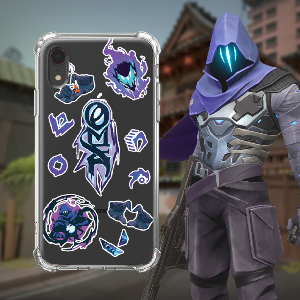 Omen Collage Case - Semua Merk & Tipe HP - VALORANT Premium Case