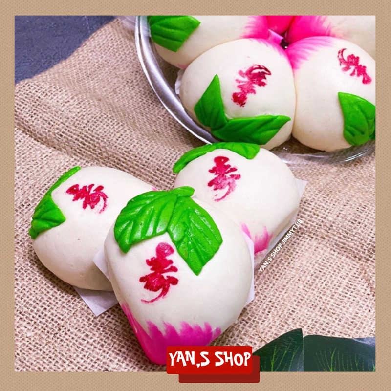 

SIENTHO / BAKPAU PERSIK / SIEN THO -SHOU BAO- BUAH DEWA SEMBAHYANG BAKPAU A1