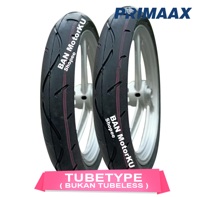 Paket Primaax Time Attack SK 01 ( SK01 ) 60/80-17 & 70/80-17 Ban Motor Tubetype (Tidak Tubeless)
