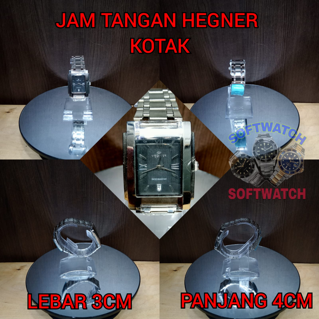 JAM TANGAN ARLOJI HEGNER ASLI 100% ORIGINAL KOTAK PRIA