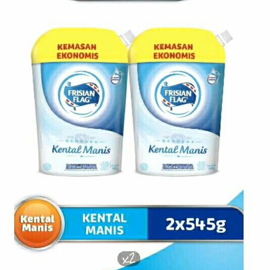 

Frisian Flag Susu Kental Manis Putih Pouch 545 gr x 2