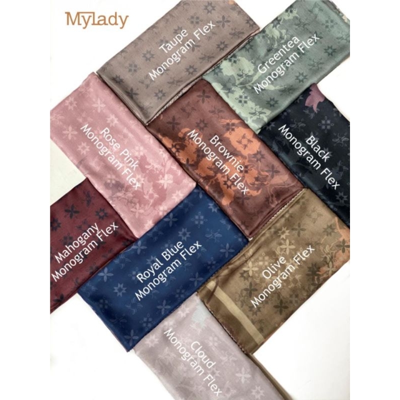 My Lady Monogram Flex Series scarf