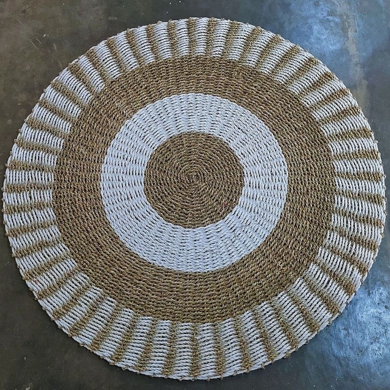 RUG SEAGRASS BULAT 80cm / Karpet Anyaman