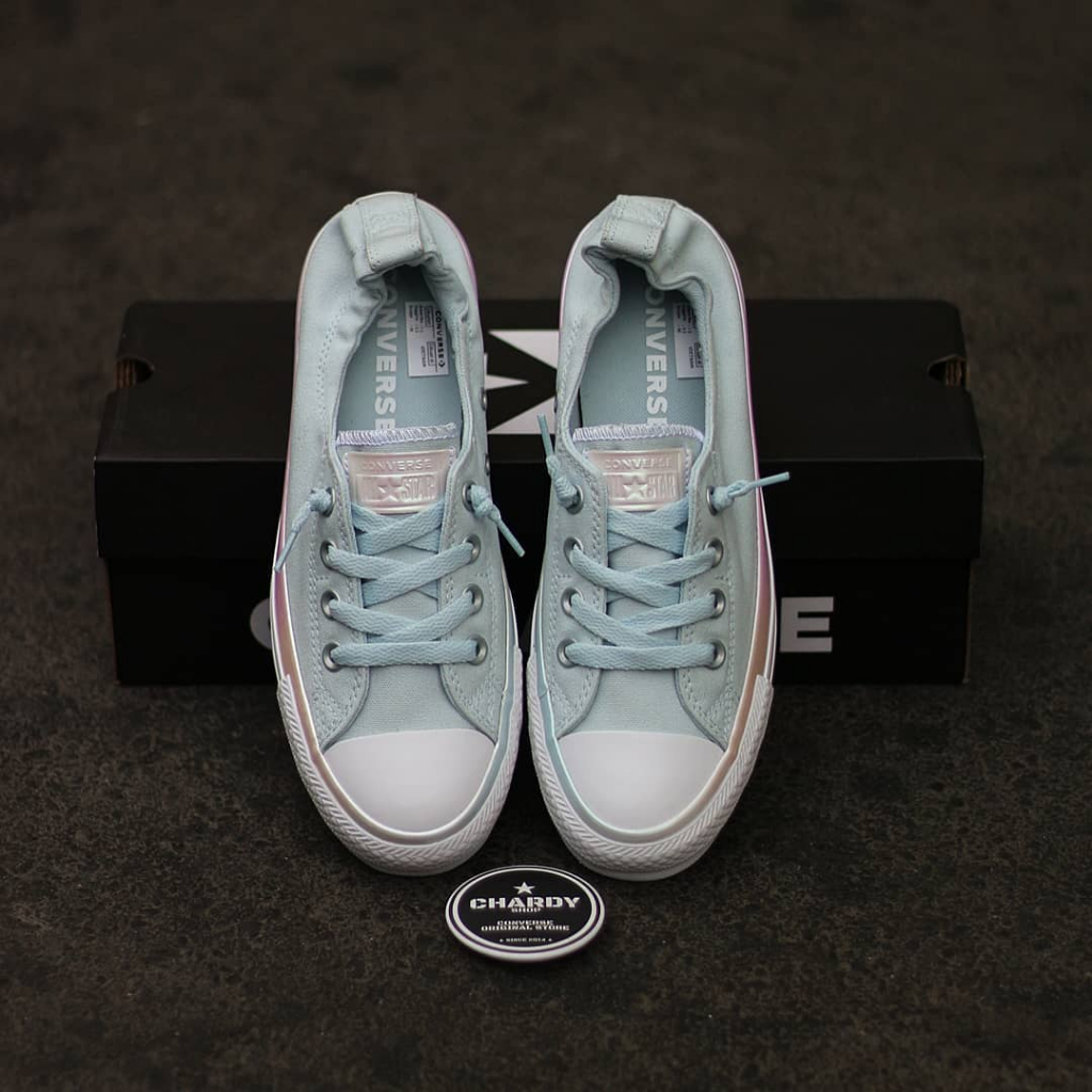 Sepatu Sneakers Wanita Converse Chuck Taylor All Star Shoreline Slip On Galactic Nuclei