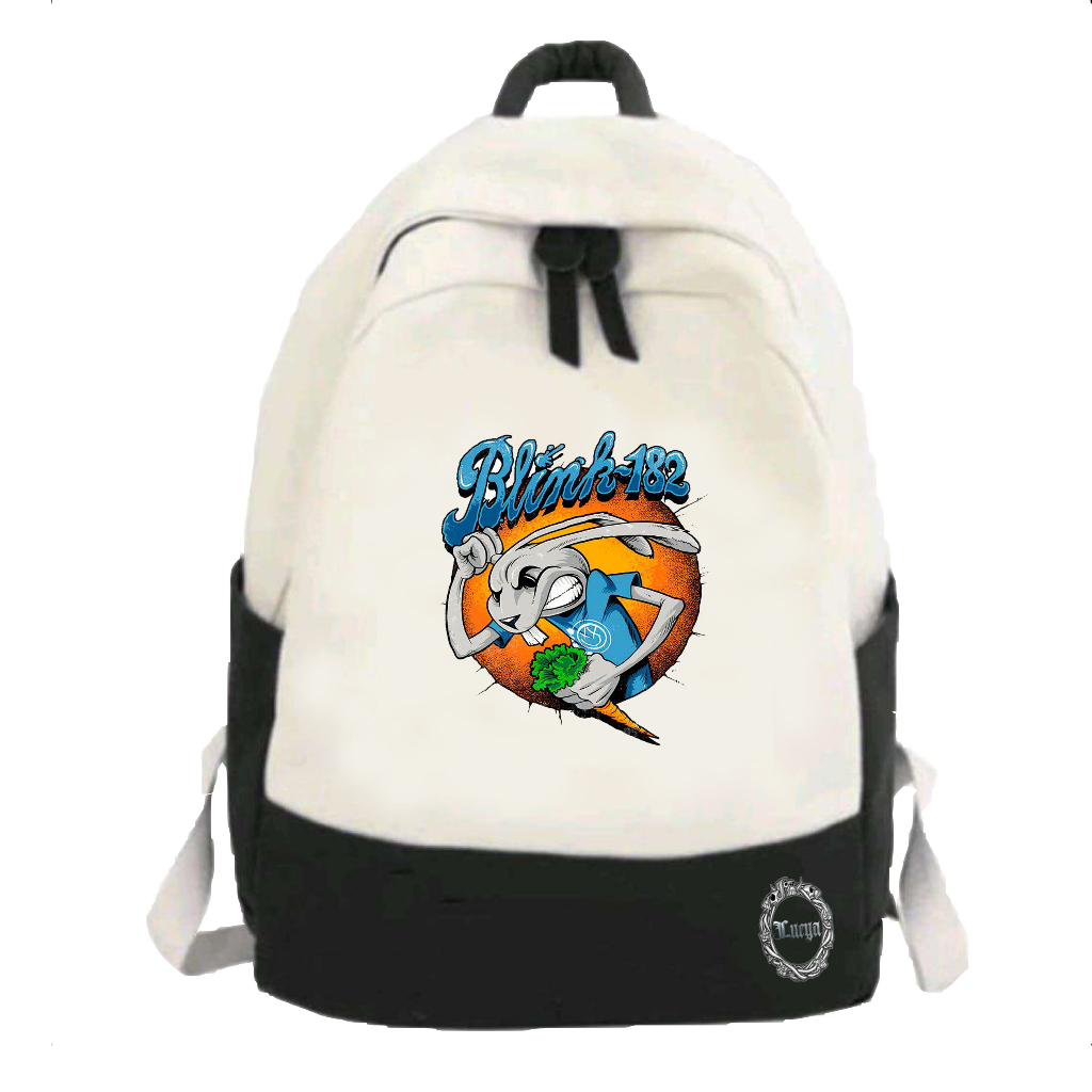 Tas Sekolah Anak Laki Laki dan Perempuan TK SD SMP SMA Terbaru Gambar Band Blink 182 Kekinian COD (B