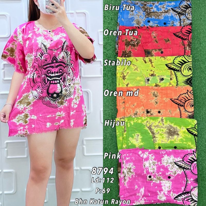 JG - Atasan bali wanita / atasan rayon adem / atasan barong tiedie