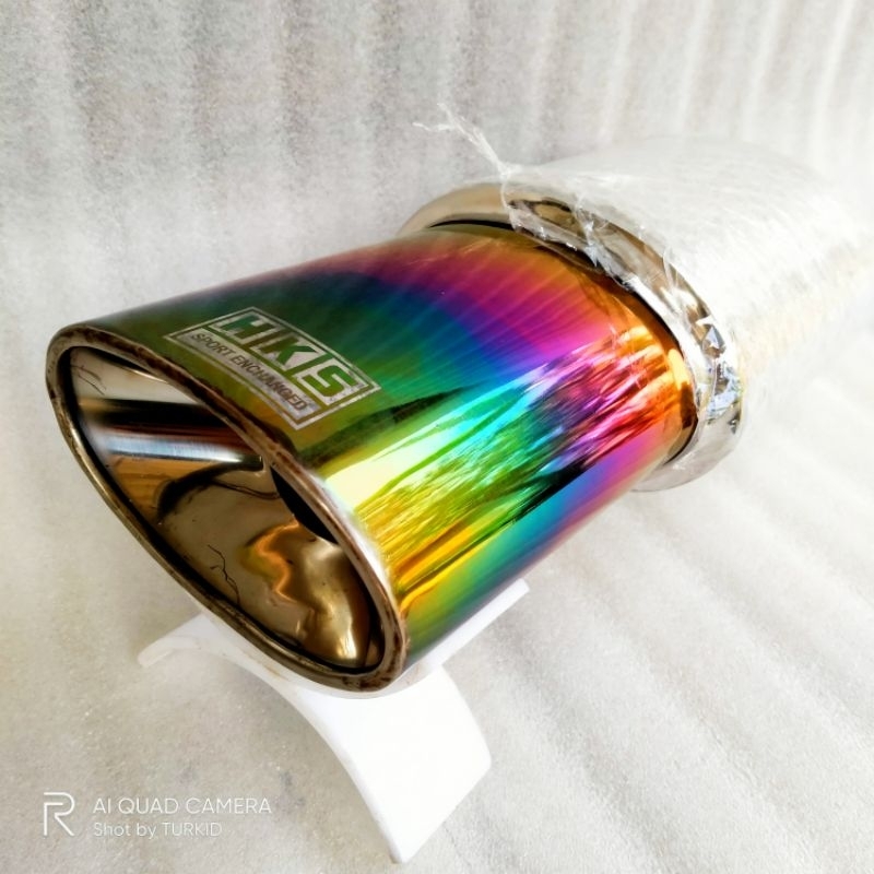 Knalpot HKS Oval knalpot racing Suara Bas Knalpot Mobil Racing Knalpot Hks Turbo Knalpot Hks Gronel