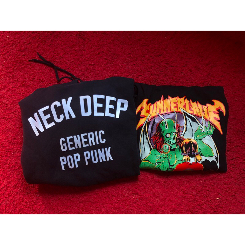 pop punk addict, Hooodie Neck Deep Original Gildan, Ts summerline