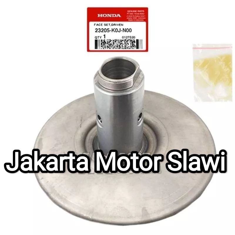 23205-K0J-N00 face set driven pully bawah honda genio, beat deluxe 2020-2025, scoopy prestige 2021-2