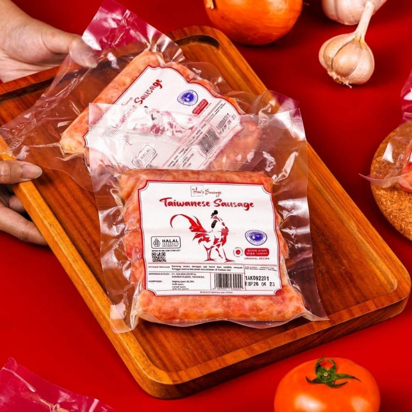 

Sosis Ayam Khas Taiwan/ Hens Taiwanese Sausage/ Lapchiong Halal