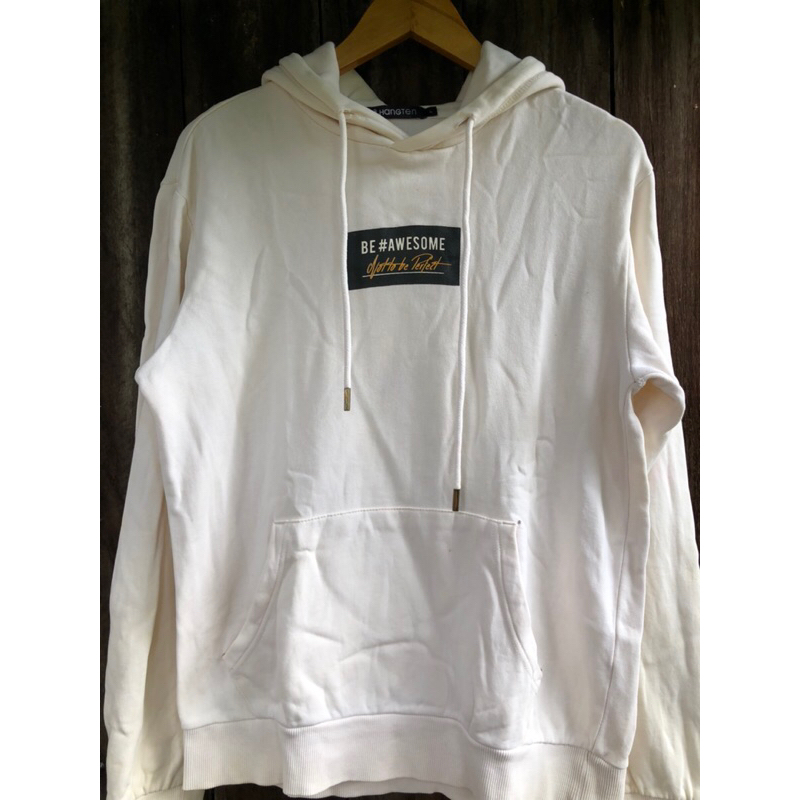 HOODIE PRIA HANGTEN CREAM UK L