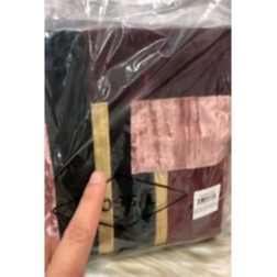 Fossil Draw string patchwork. Tas serut FOssil