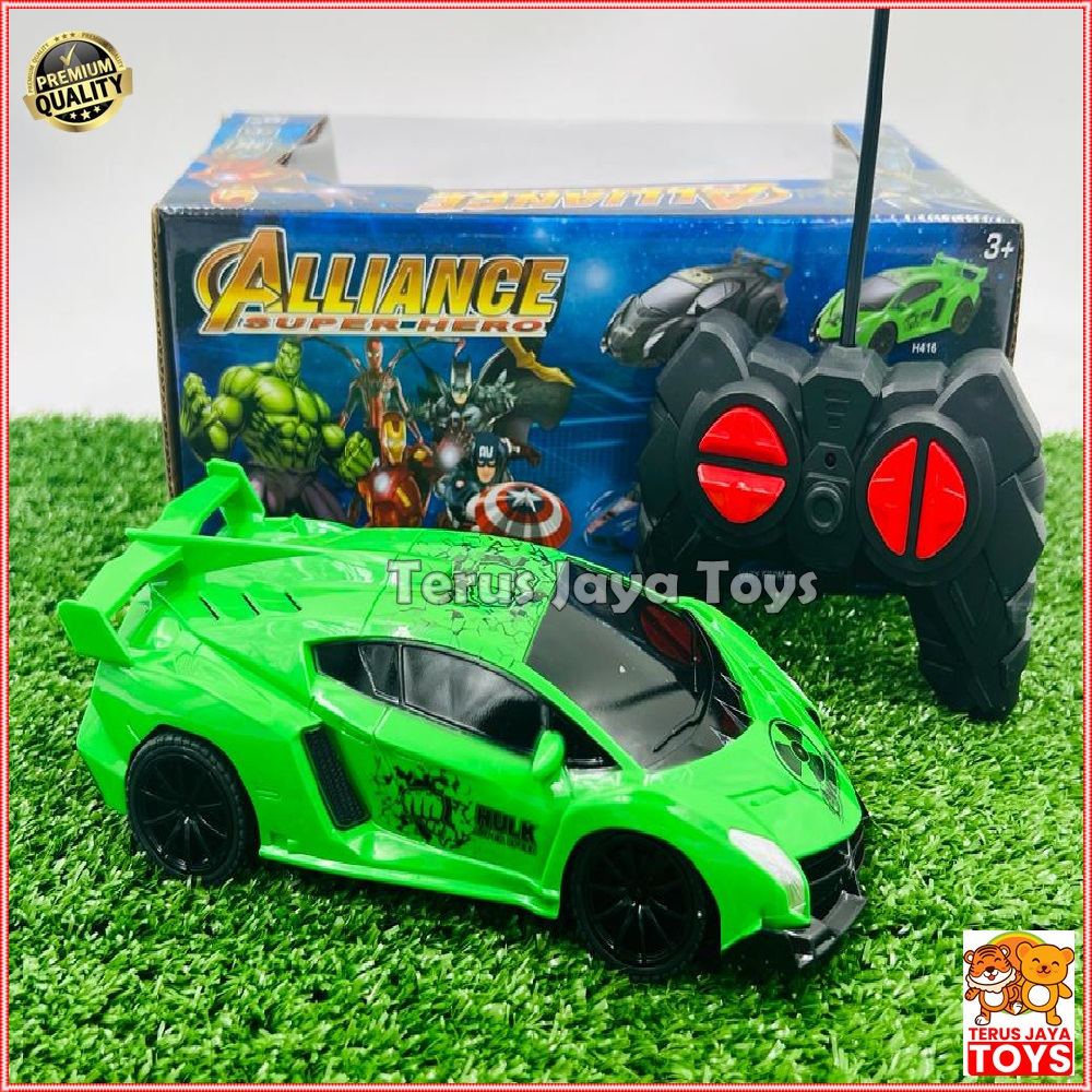 Mainan RC mobil remot kontrol avengers Rc / Mobil Sedan Remote Control