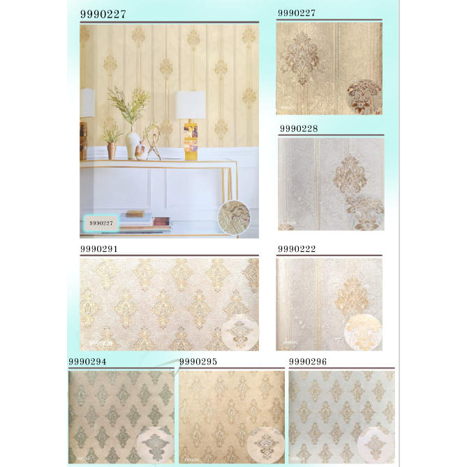 Wallpaper dinding glamor tahan air