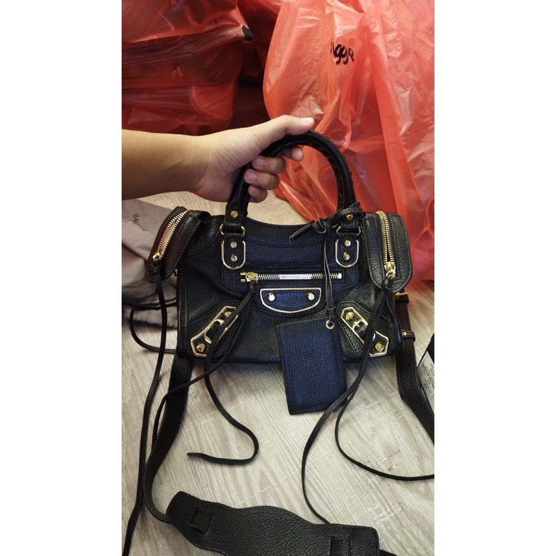 balenciaga mini city bag
