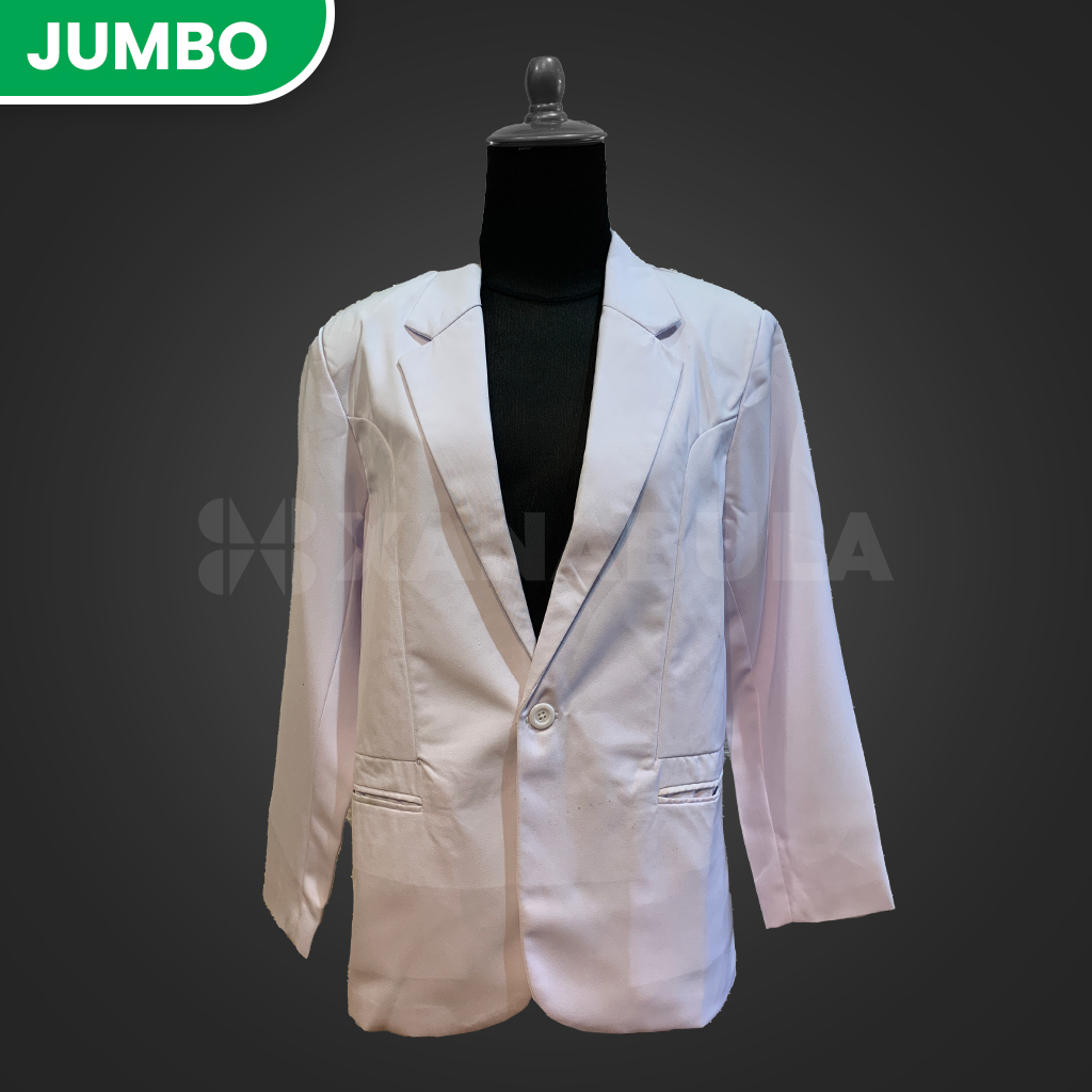 XNBL.ID Jas Blazer Wanita Jumbo Big Size Premium Putih