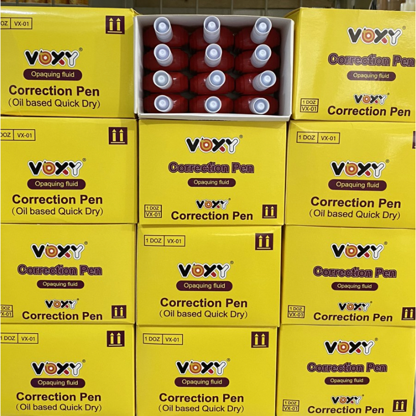 

[1 Pak Isi 12 Pcs] Tipex Tip X Kertas Cair kualitas Kenko Pentel