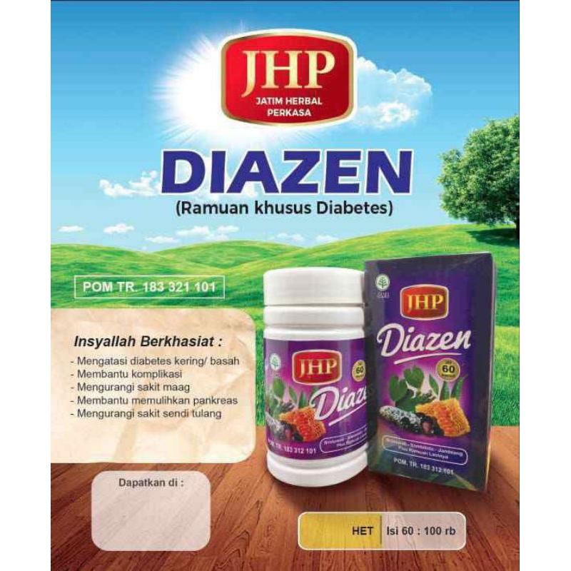 

BELI 1 GRATIS 1 DIAZEN OBAT DIABETESOBAT PENYAKIT GULA DARAH