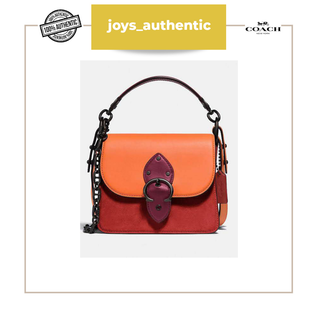 Tas wanita Coach Butik V5SBC Colourblock Beat Shoulder Bag woman bag authentic original