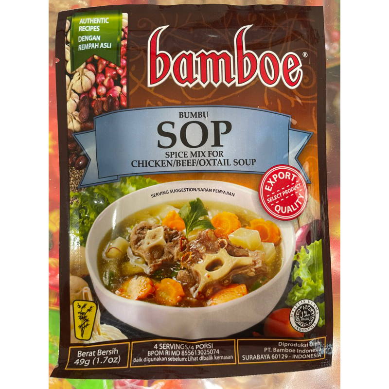 

Bamboe bumbu sop 49gr