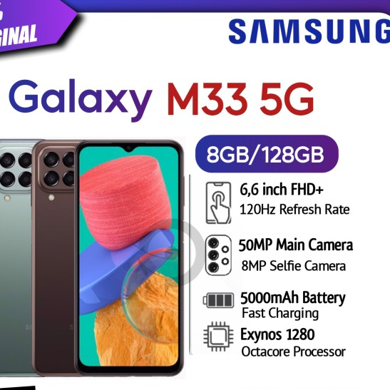 SAMSUNG M33 5G 8/128GB