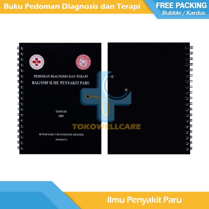 Buku Kedokteran Saku Pedoman Diagnosis Terapi PDT Ilmu Penyakit Paru
