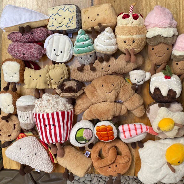 Jellycat amuseable Sushi set plush boneka original