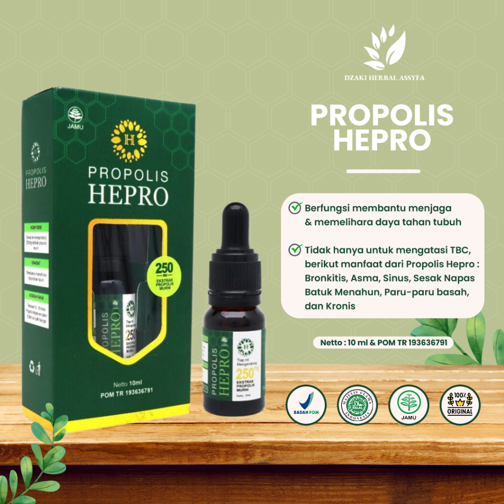 Propolis Hepro Trigona Original Asli Indonesia