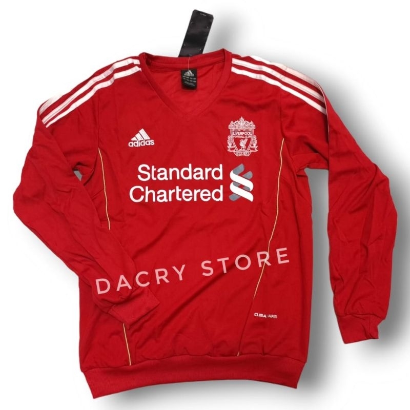 Jaket midlayer l1v liverpool black merah grade ori murah