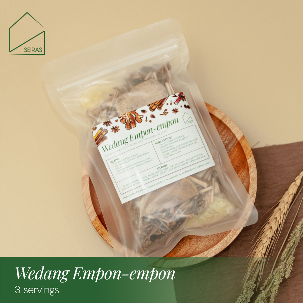 

SEIRAS | Wedang Seduh |Wedang Empon-empon dengan Gula Batu