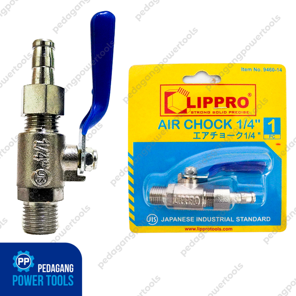 LIPPRO KRAN ANGIN KOMPRESOR UDARA LISTRIK AIR COCK COMPRESSOR 9460-14