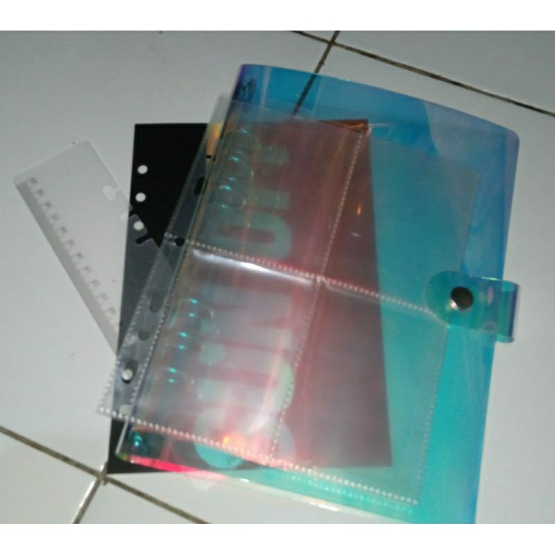 

Binder A5 hologram with sleeve new