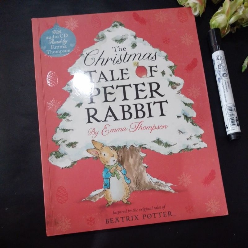 buku cerita beatrix potter The Christmas Tale Of Peter Rabbit preloved