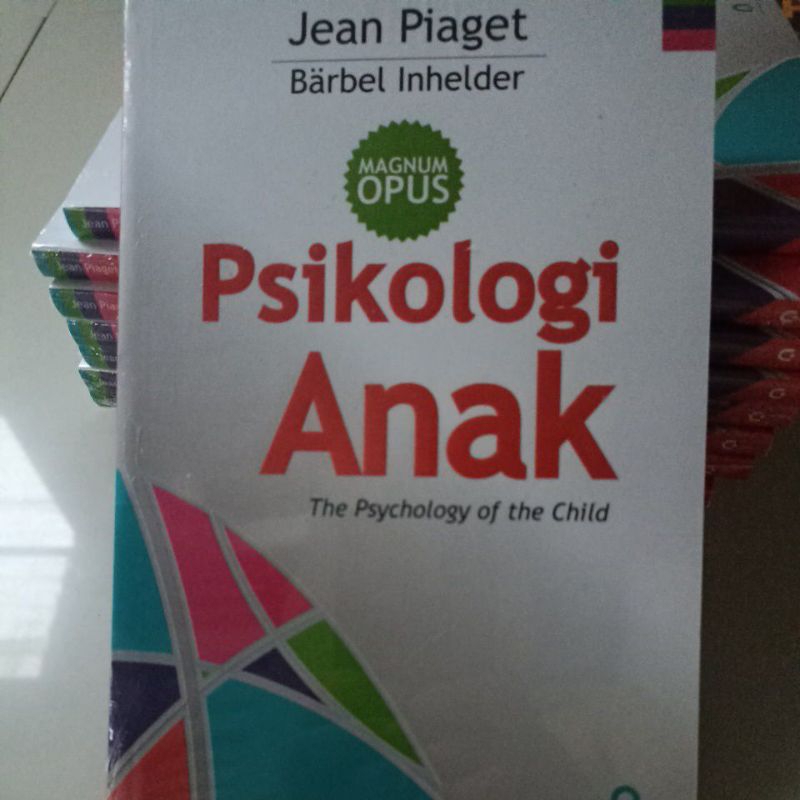 buku original PSIKOLOGI ANAK jean piaget barbel inhelder