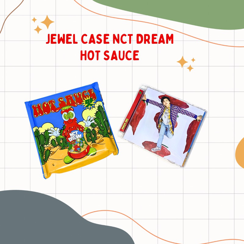 JEWEL CASE NCT DREAM HOT SAUCE