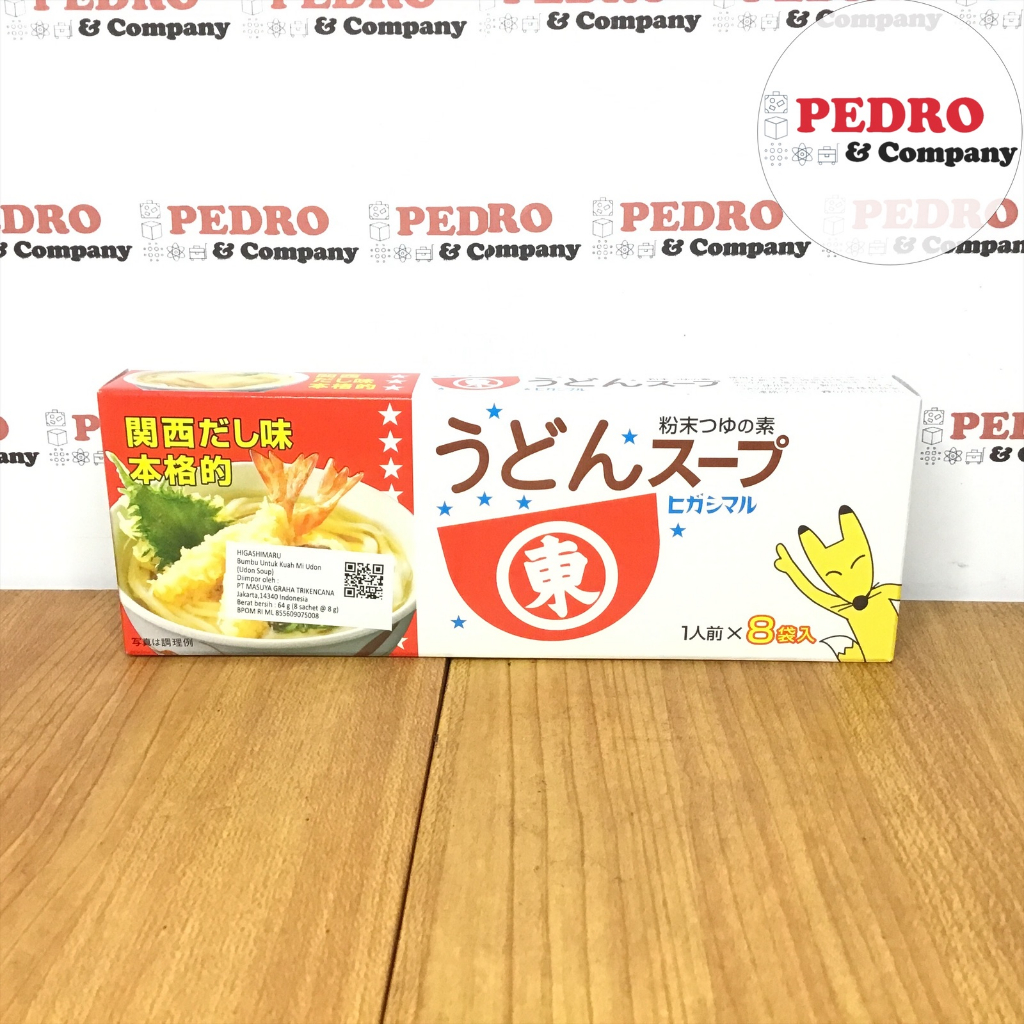 

Higashimaru bumbu kuah mi UDON tempura 64 gr ( 8 sachets ) jepang asli