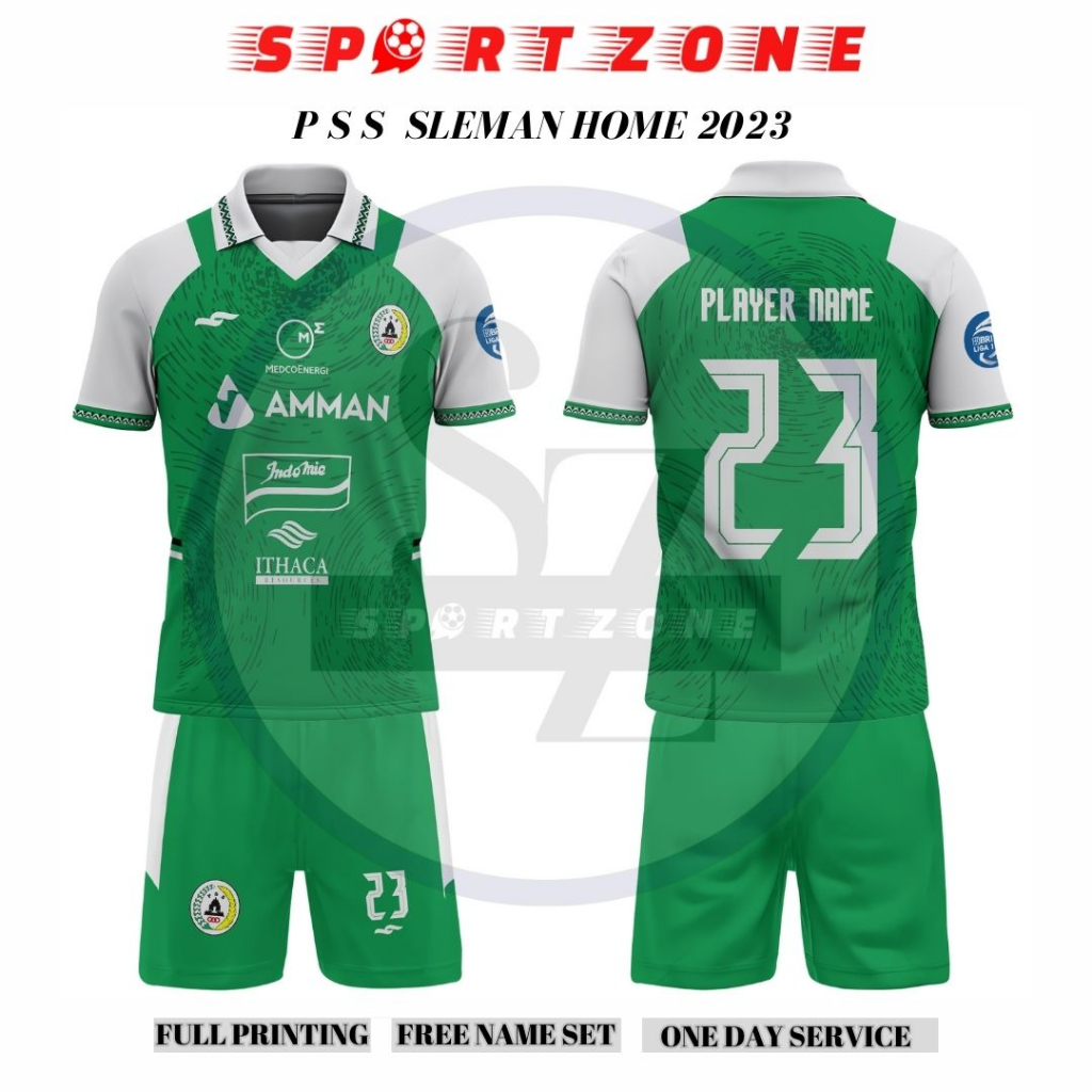 Jersey baju bola PSS sleman home 2023-2024 premium