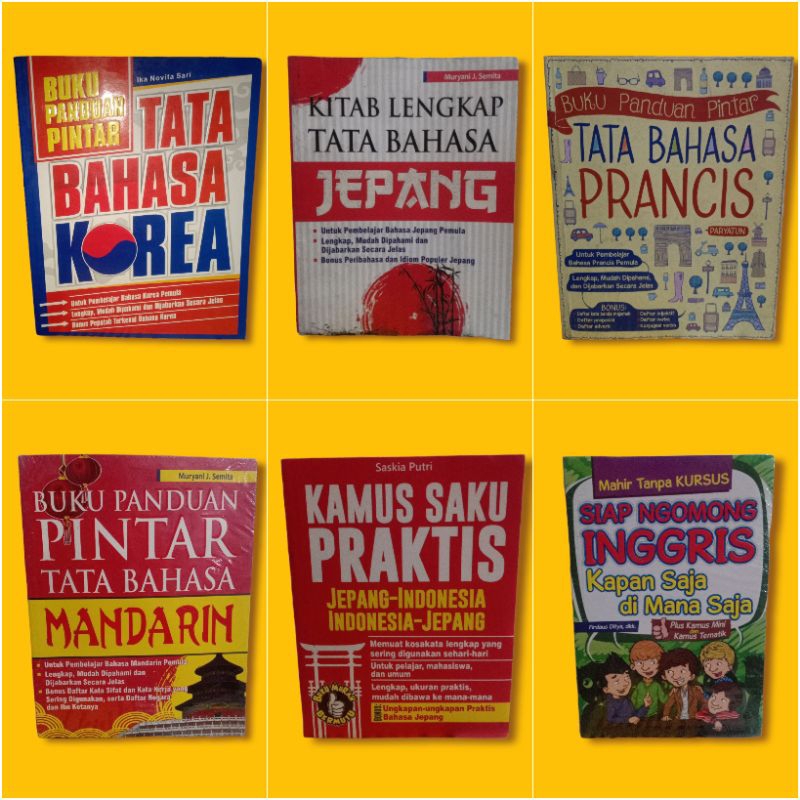 Buku KAMUS BAHASA KOREA LENGKAP // belajar bahasa Korea untuk pemula // percakapan bahasa mandarin /