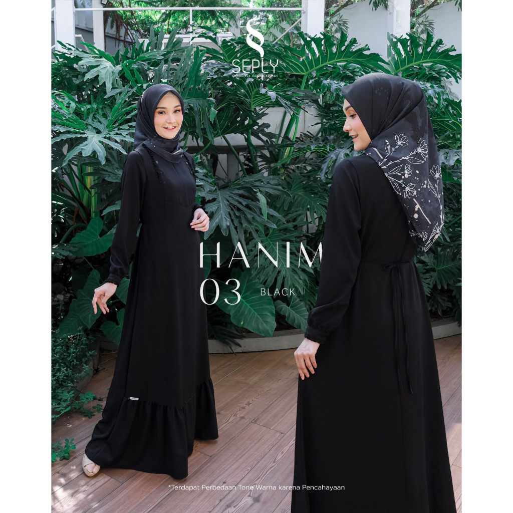 DRESS/ GAMIS SEPLY HANIM 03 BLACK