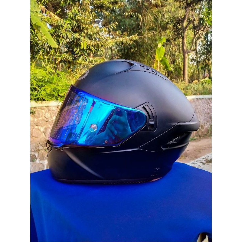 KYT NFR Black Mat EQRS