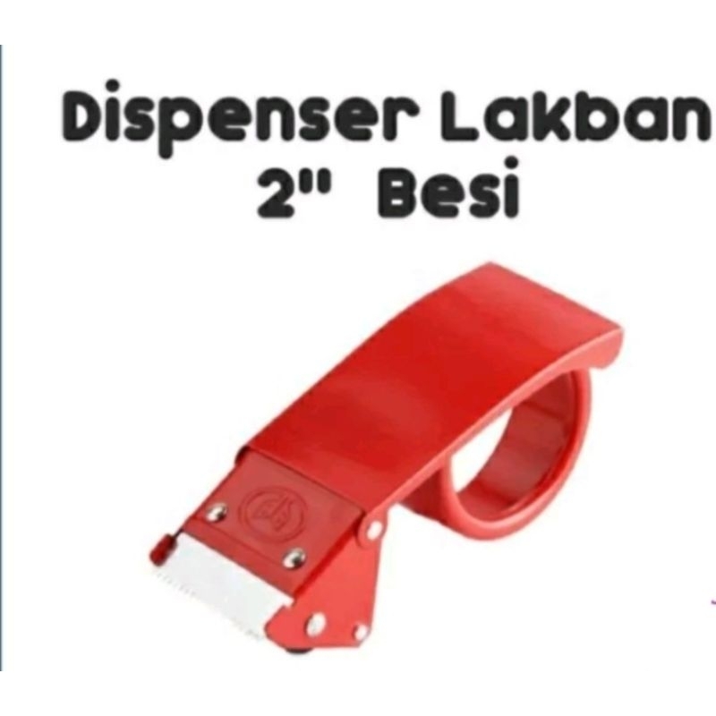 Dispenser Lakban /Tape Dispenser Besi