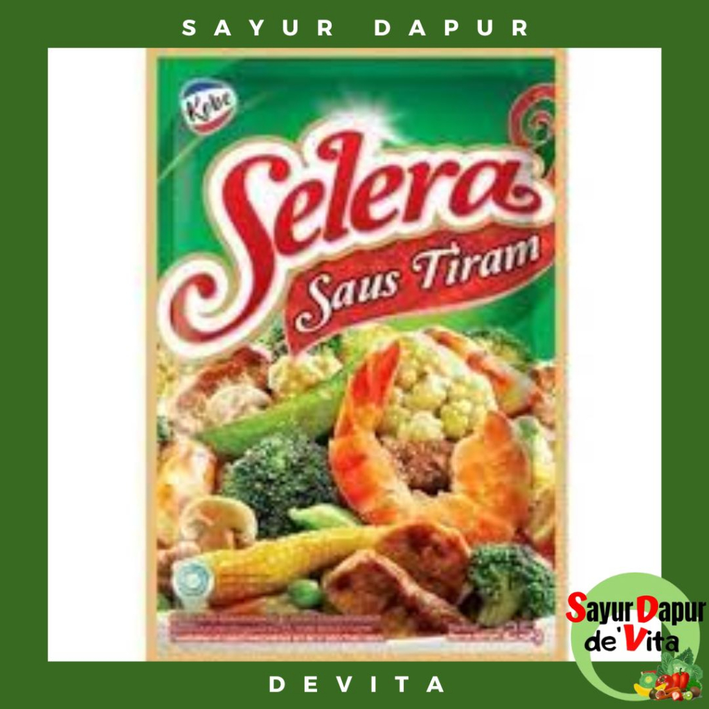 

Selera Saus Tiram Sachet Kobe 20g