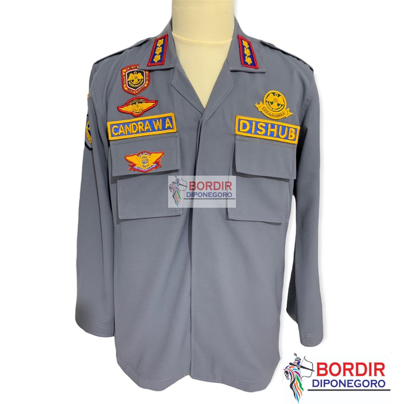 SERAGAM PDL DISHUB DINAS PERHUBUNGAN | SERAGAM PDL DISHUB BORDIR TIMBUL PREMIUM | BAJU DINAS PERHUBU