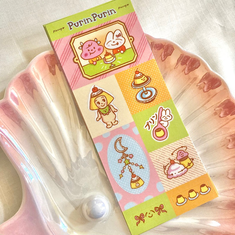 

purin purin sticker sheet by posiufo