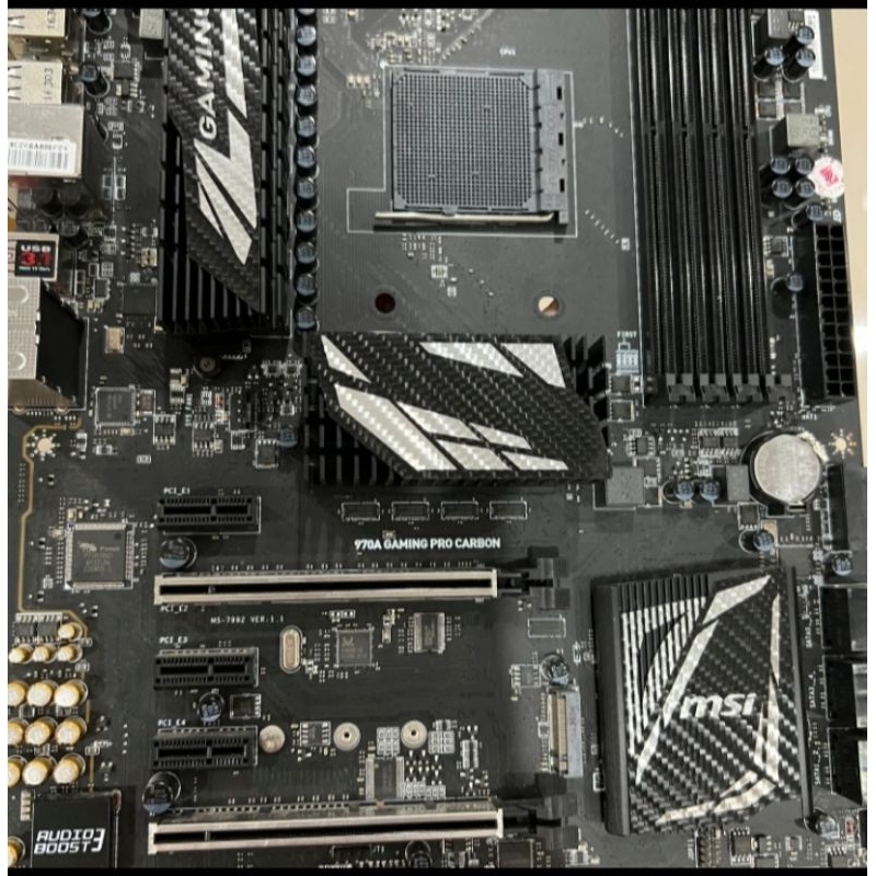 Motherboard AMD AM3+ MSI 970A Gaming Pro Carbon ada minus