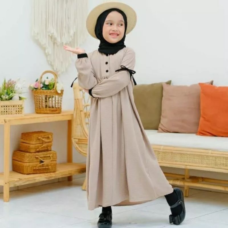 GAMIS ANAK GAMIS MUSLIM BAJU MUSLIM ANAK PEREMPUAN