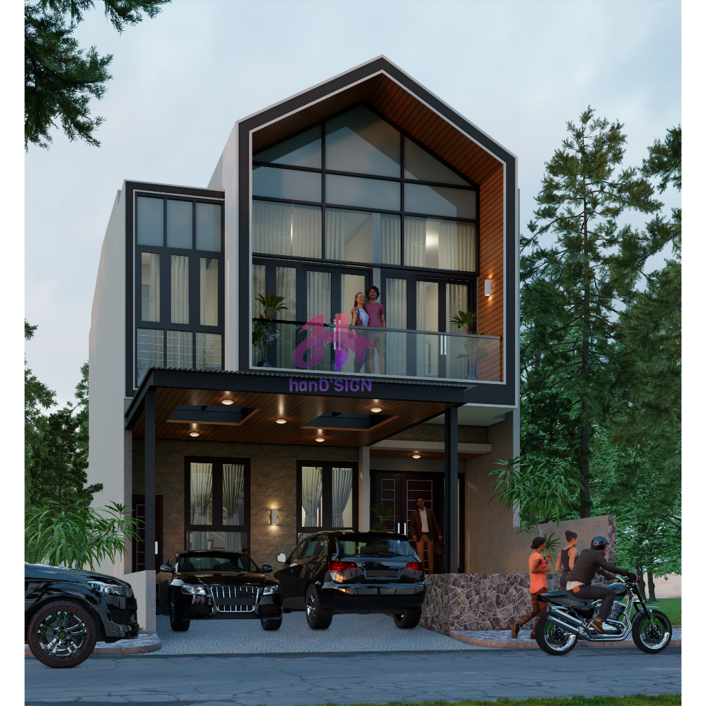 JASA DESAIN RUMAH INDUSTRIAL