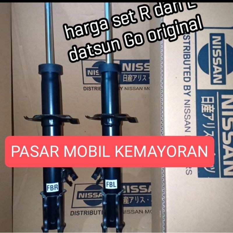 SHOCK BREAKER ABSORBER DEPAN ORIGINAL DATSUN GO & DATSUN GO PANCA MATIC & MANUAL